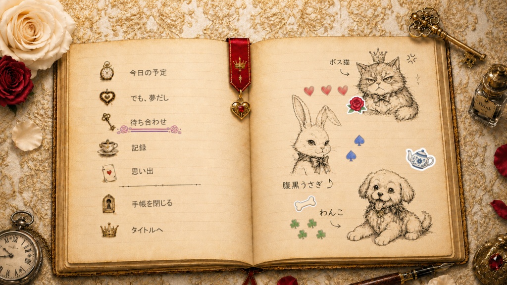 先行体験版~イカれた国のアリス(BOOTH限定)