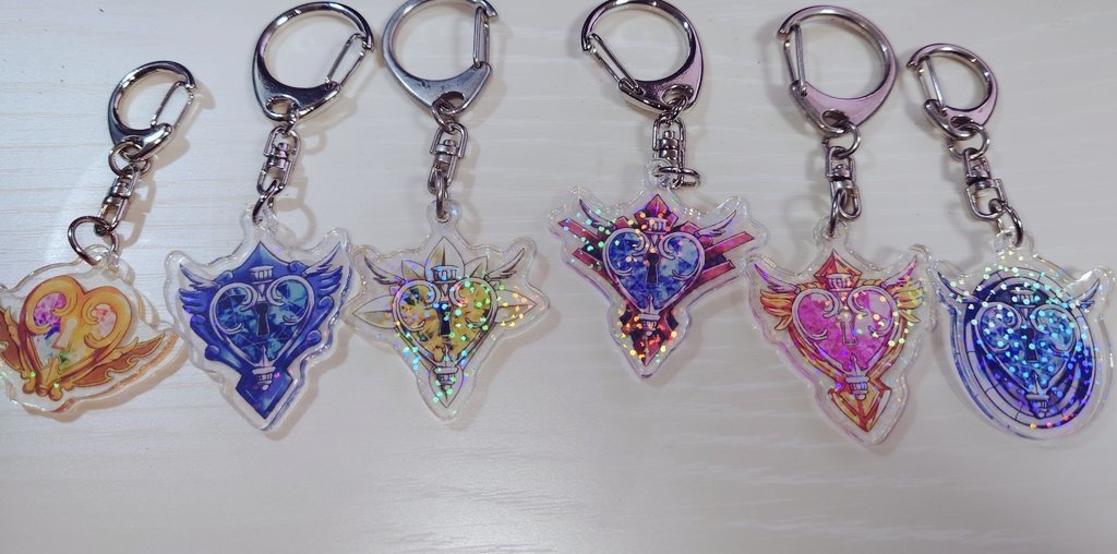 【プロジェクト東京ドールズ】 ギア型アクリルキーホルダー