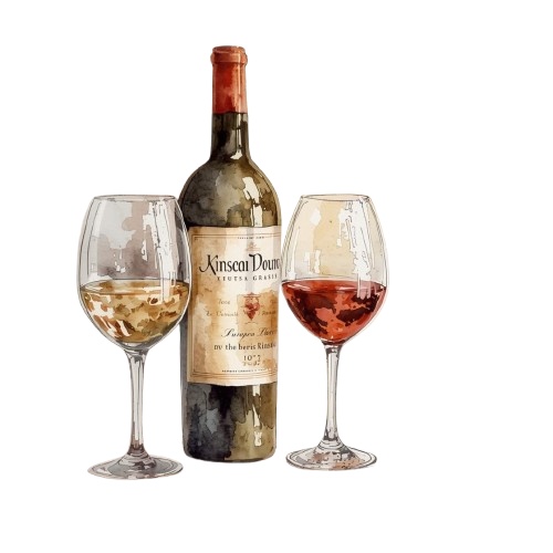 ヨーロッパ風キッチンの水彩クリップアートセット(全10点・PNG)