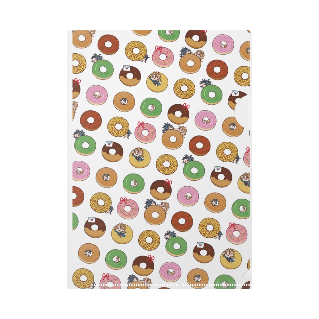 三池兄弟ドーナツA5クリアファイル