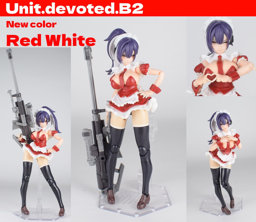 【Unit.devoted.B2】レッドホワイトのみ ※26年10月10日(土)20:00~再販