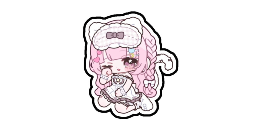 ステッカー(ねむねむう)