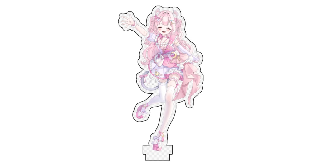 アクスタ(笑顔差分立ち絵)