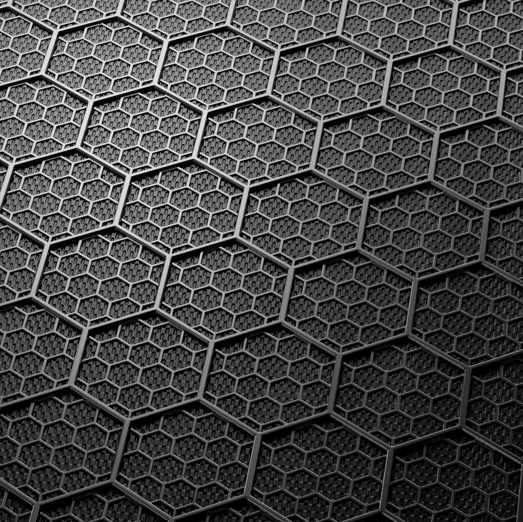 無料 ブラック ハニカムのメッシュマテリアル Cocoday Booth