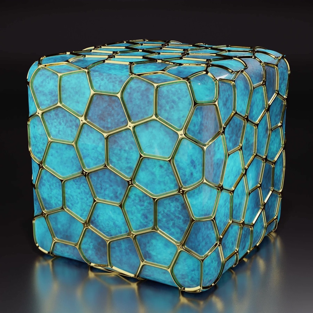 【無料】碧のタイルパターン(おまけ付き)