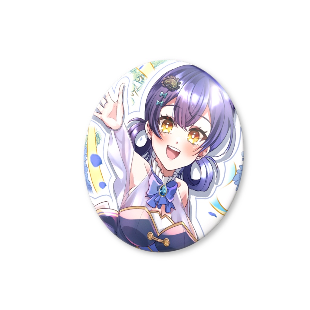 海月蓮 缶バッジ【1周年記念】