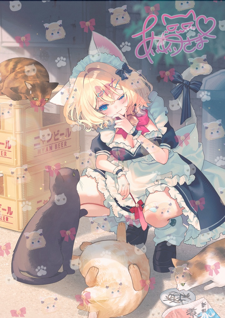 愛々様 オリジナルフォトパネル(地域猫の御用聞き)