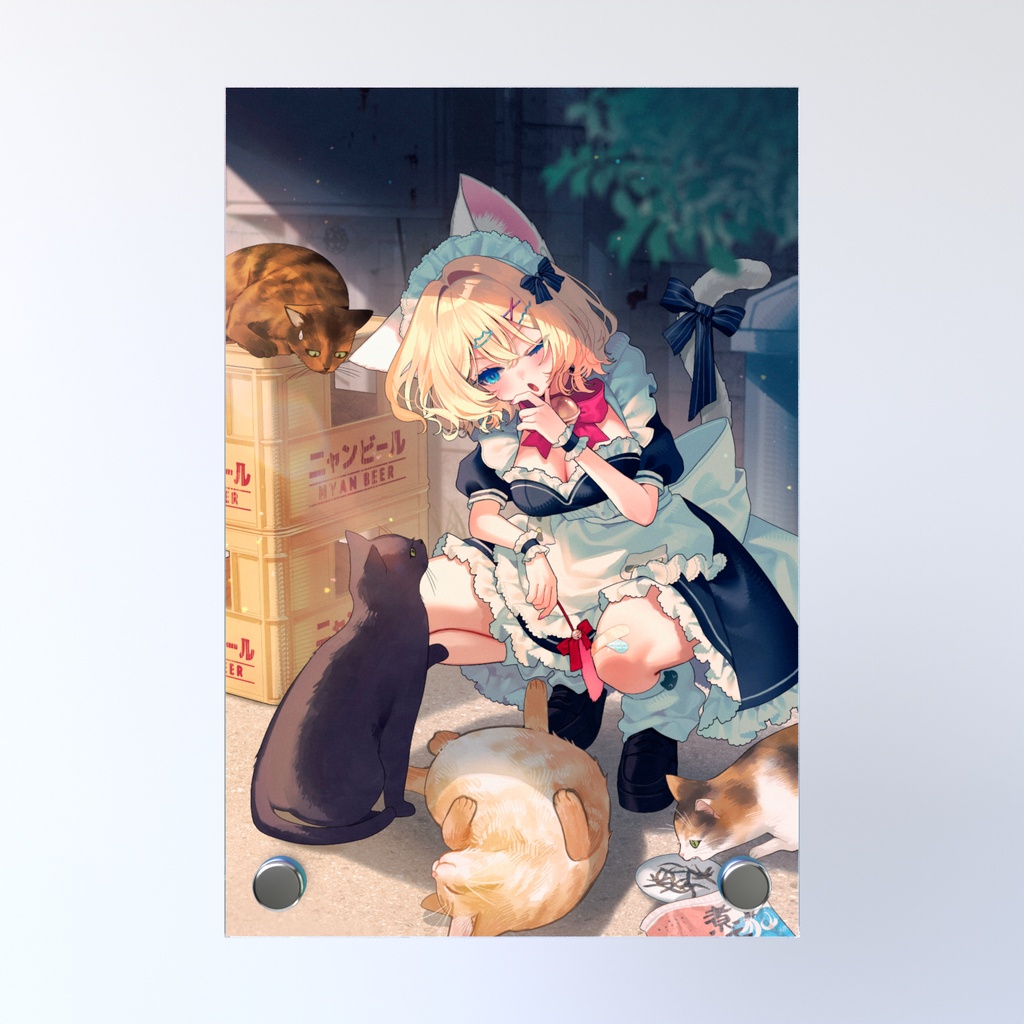 愛々様 オリジナルフォトパネル(地域猫の御用聞き)