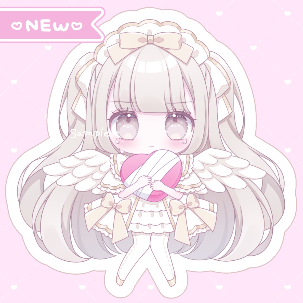 傷天使アクリルキーホルダー🤍みるきぃえんじぇるシリーズ