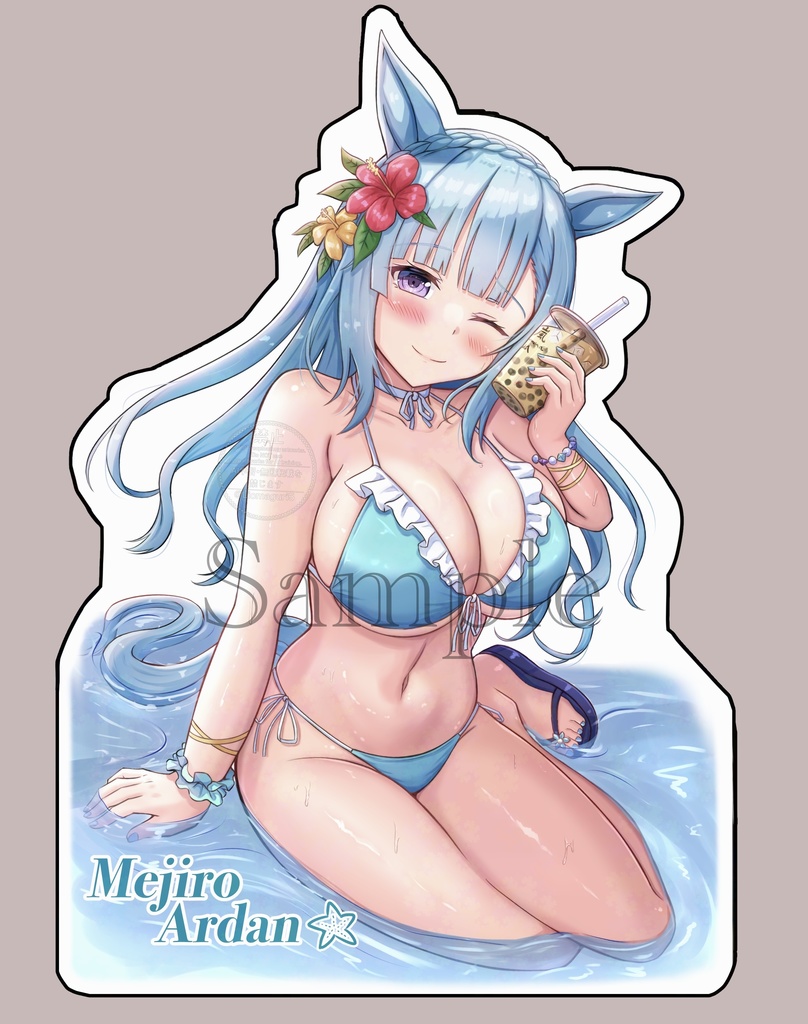 メジロアルダン 水着/アクリルスタンド