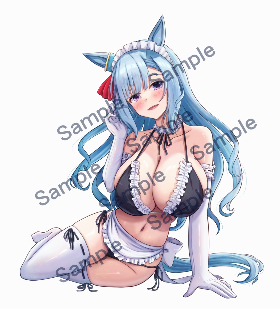 メジロアルダン メイドビキニ/アクリルスタンド