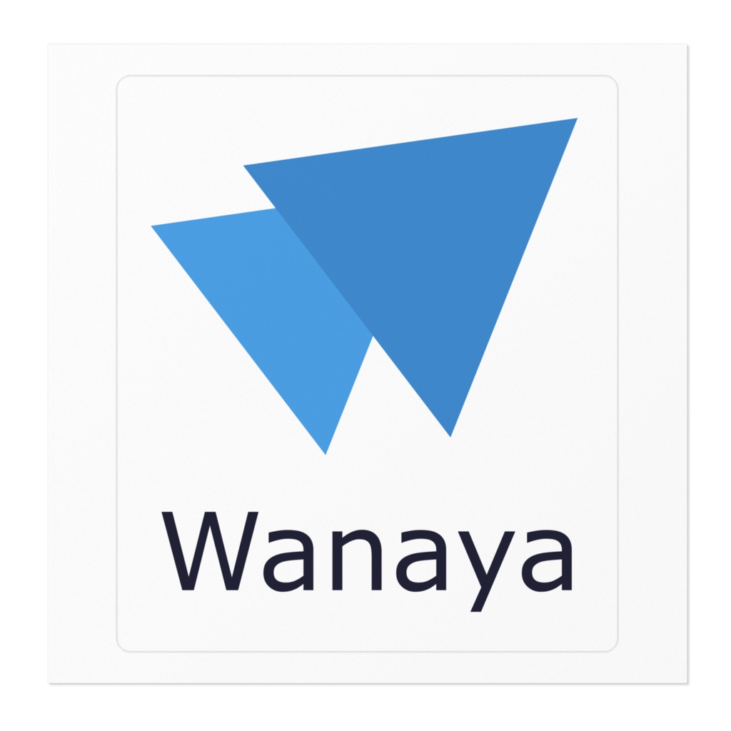 Wanayaステッカー・縦バージョン (ST-ZX7-1S-V)
