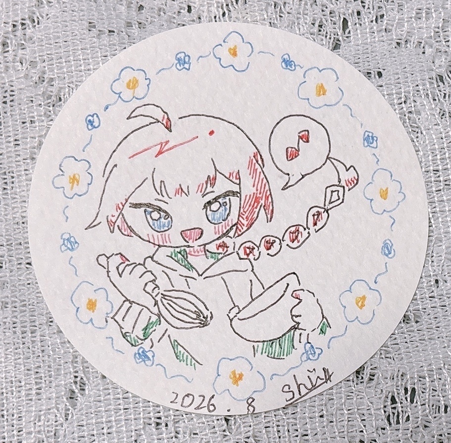 ルイのミニ原画(クッキング)