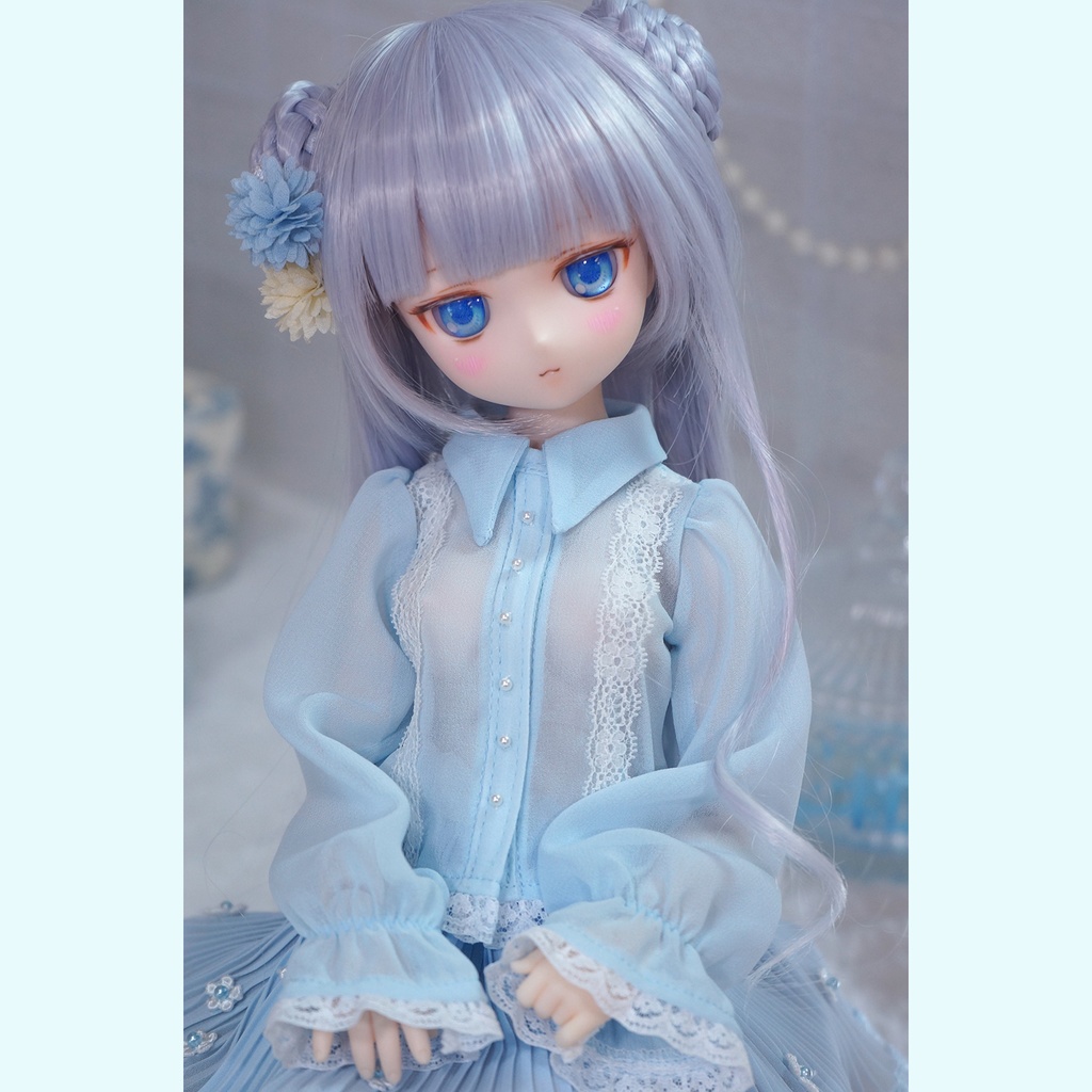 【MDD】ブラウス(水色)