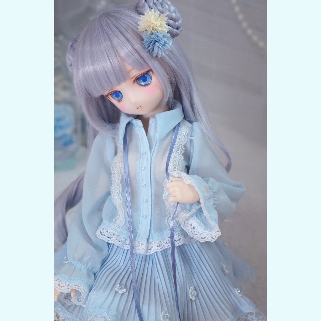 【MDD】ブラウス(水色)