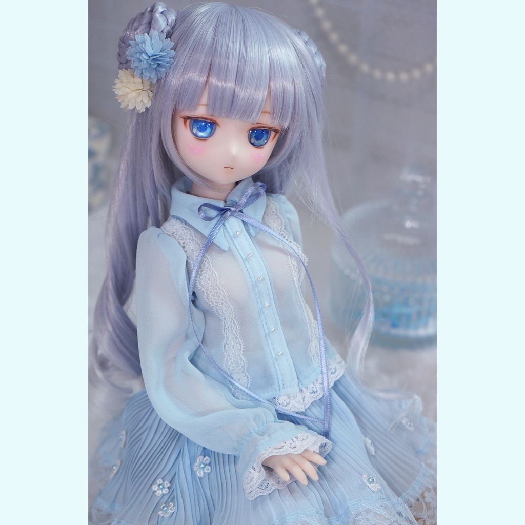 【MDD】ブラウス(水色)