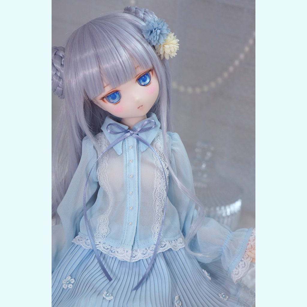 【MDD】ブラウス(水色)