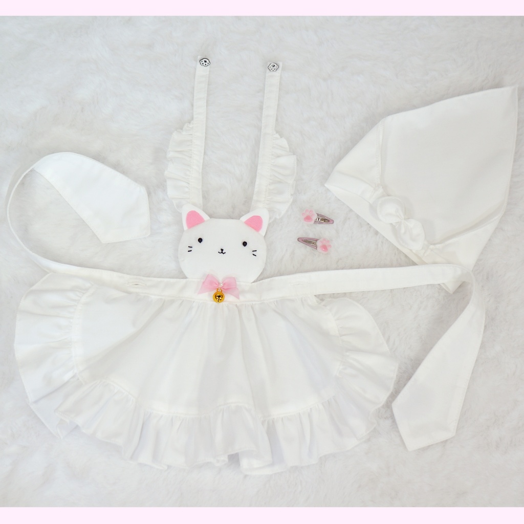 にゃんこエプロン【MDDサイズ】