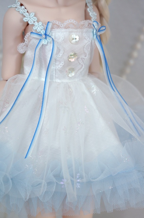 雪ねこドレス(MDDサイズ)