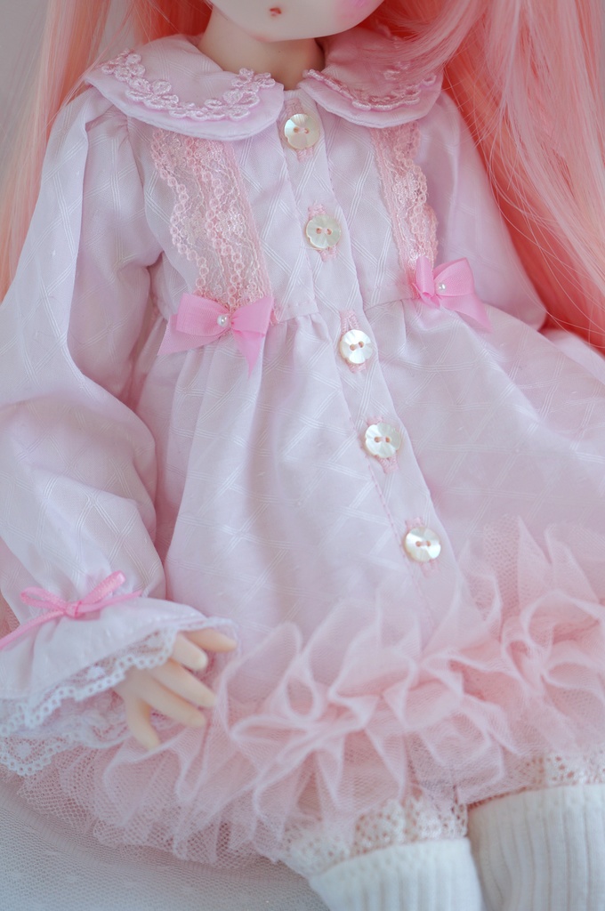 さくら色ワンピースセット(MDDサイズ)