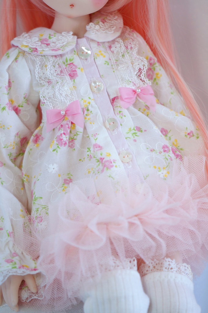 花柄ワンピースセット(MDDサイズ)