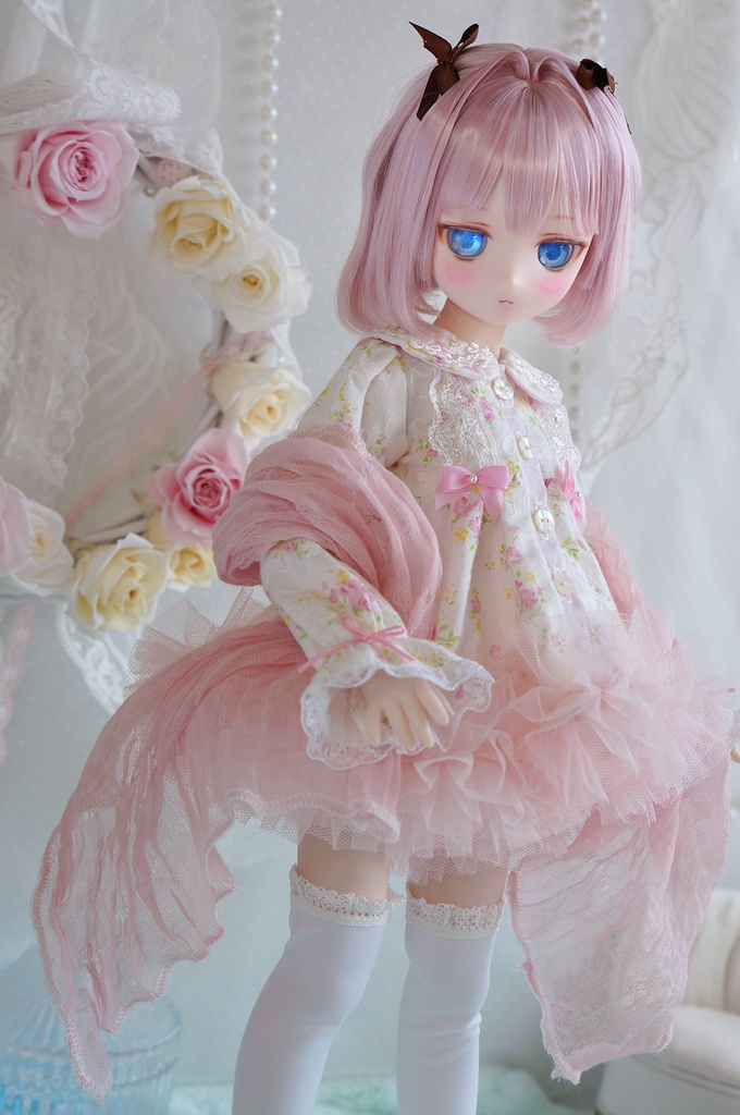 花柄ワンピースセット（MDDサイズ）