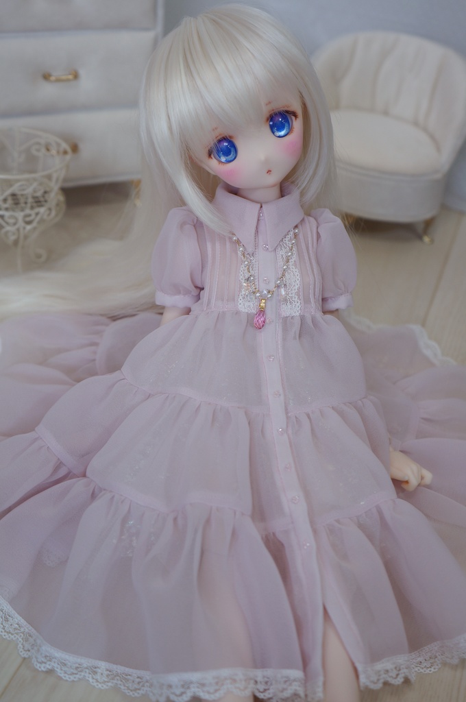 シフォンワンピース【MDDサイズ】