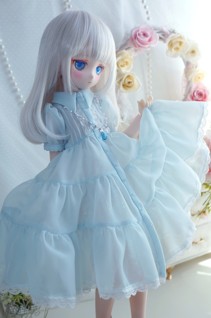 シフォンワンピース【MDDサイズ】