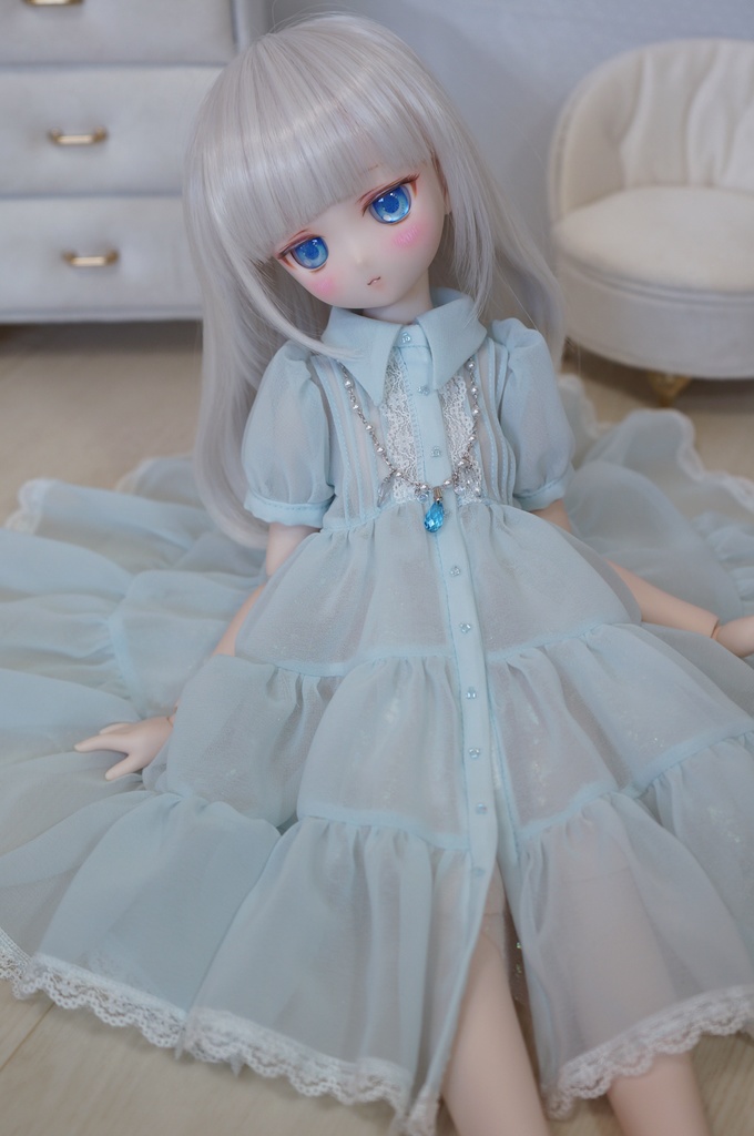 シフォンワンピース【MDDサイズ】