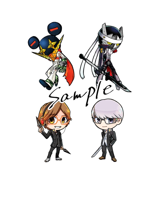 連結アクリルキーホルダー