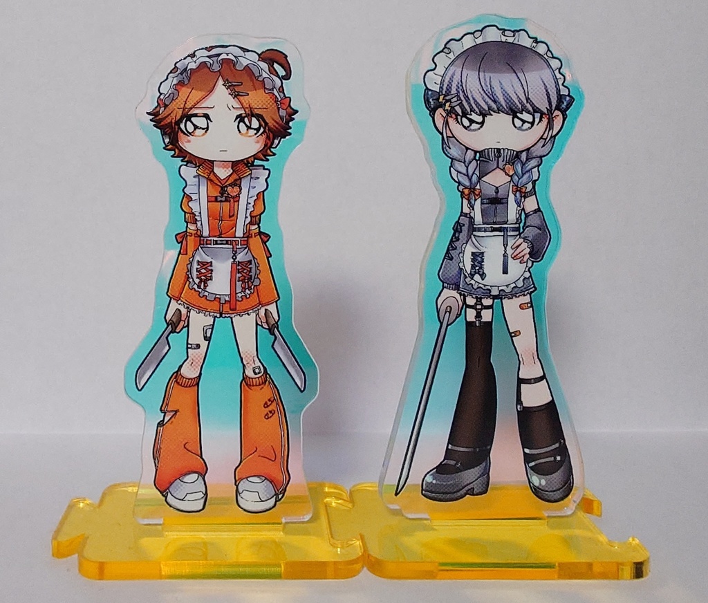ジャージメイド服アクリルスタンド