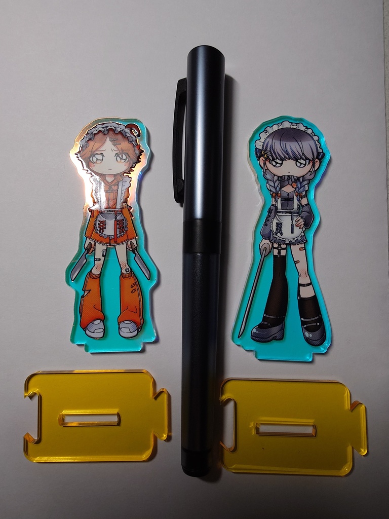 ジャージメイド服アクリルスタンド