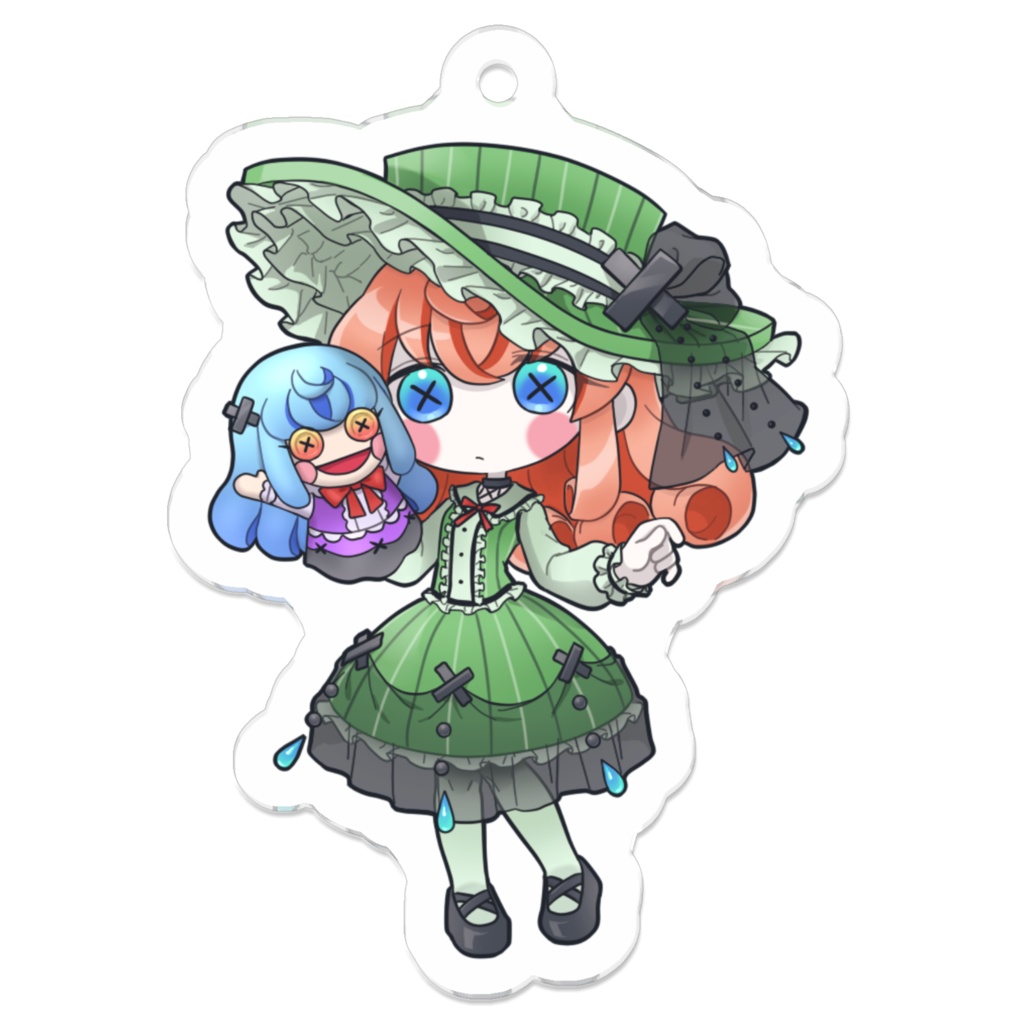 タミー&ダミーちゃんアクリルキーホルダー