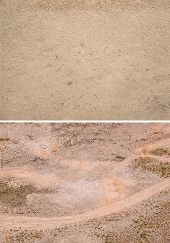 【A2サイズ】フィギュア撮影用 地面素材 2枚セット ジオラマ・ドール撮影用 B