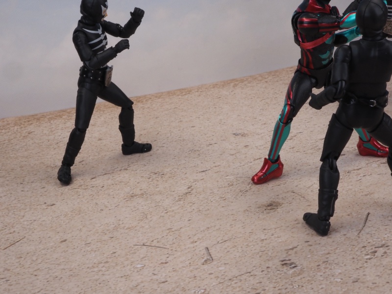 【A2サイズ】フィギュア撮影用 地面素材 2枚セット ジオラマ・ドール撮影用 B