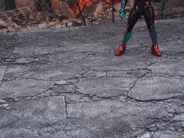 【A2サイズ】フィギュア撮影用 地面素材 2枚セット ジオラマ・ドール撮影用 D