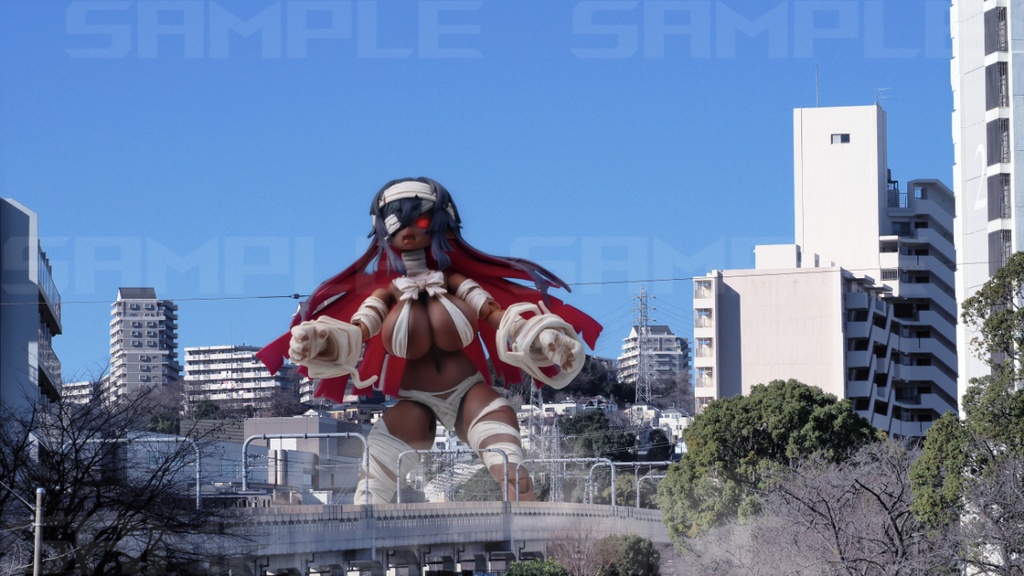 【70枚】ビル群 背景素材|豊洲・築地周辺他 都市風景|フィギュア撮影・TRPG・配信向け(商用利用OK)