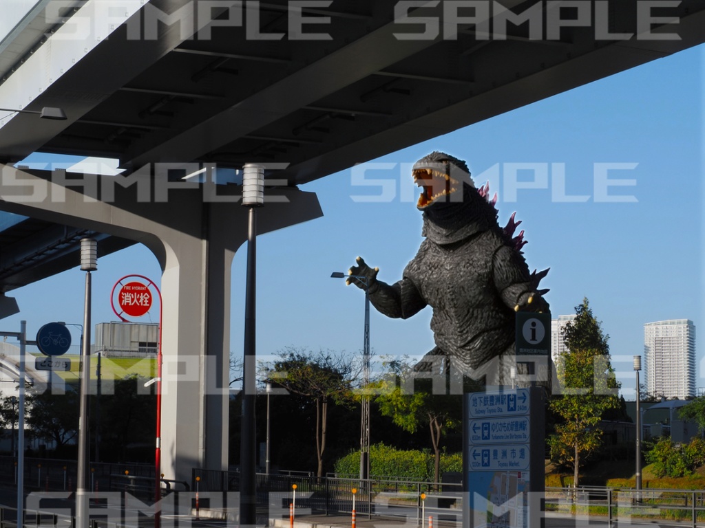 【70枚】ビル群 背景素材|豊洲・築地周辺他 都市風景|フィギュア撮影・TRPG・配信向け(商用利用OK)