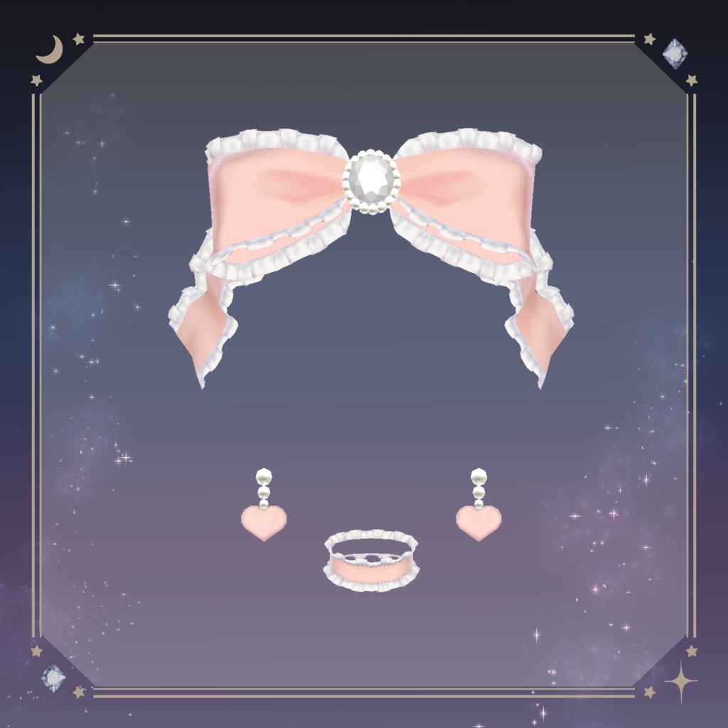 Frill Ribbon Accessory Set