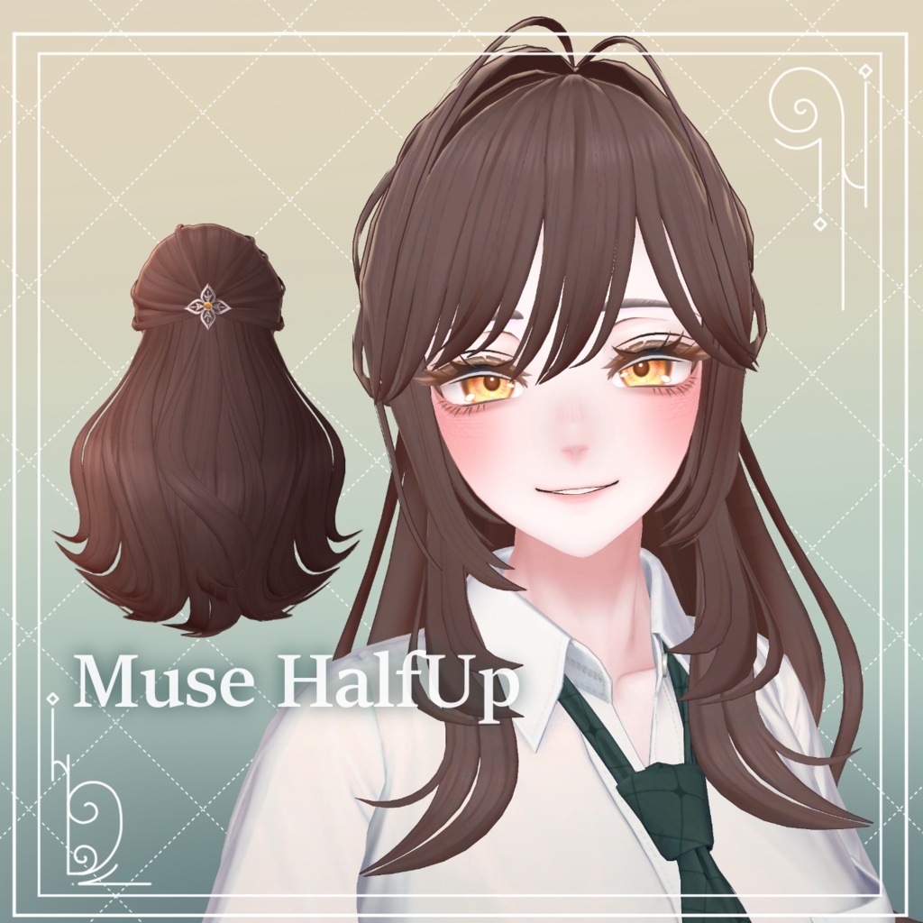 【期間限定セール】Muse HalfUp Hair