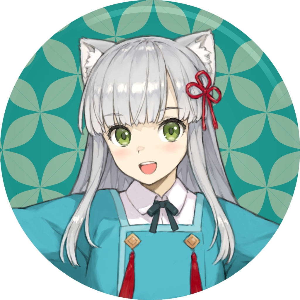 ナノたん缶バッチ（大）
