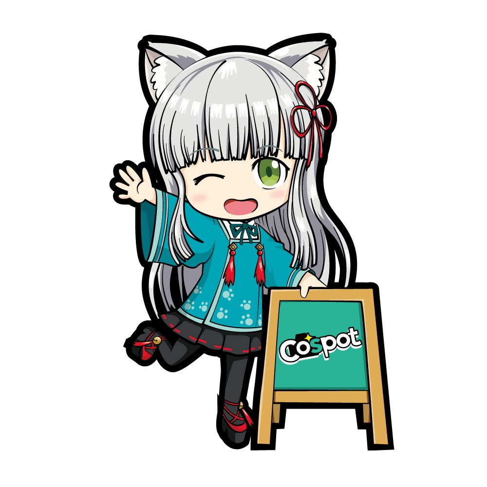 ナノたんデフォルメステッカー（Cospot ver）