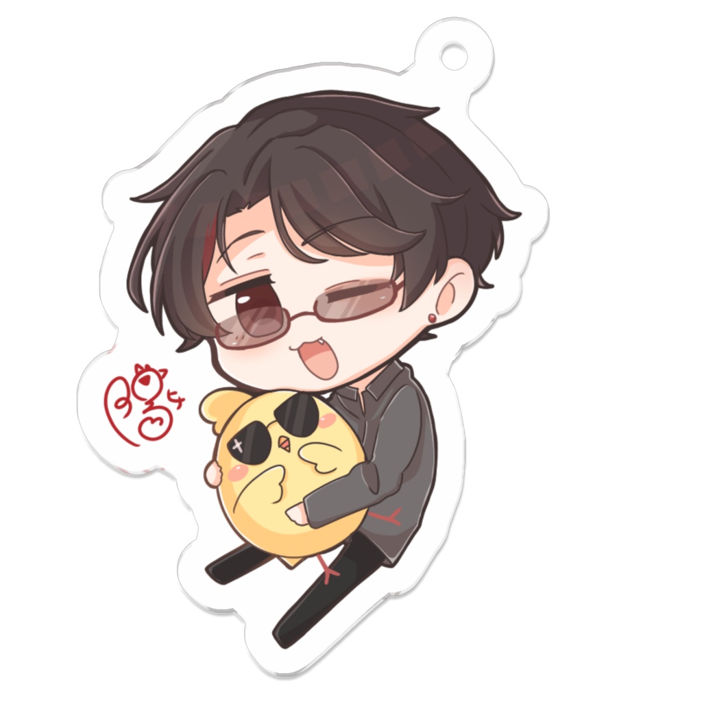 ヒナくんアクキー