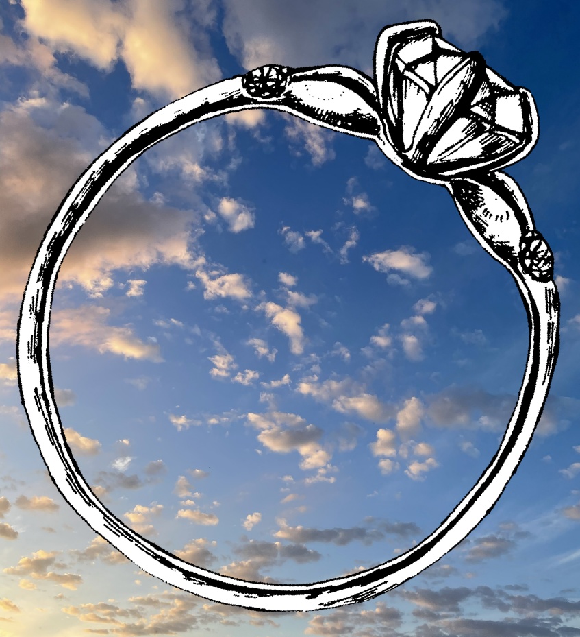 ごちゃっと外を見よう-指輪-