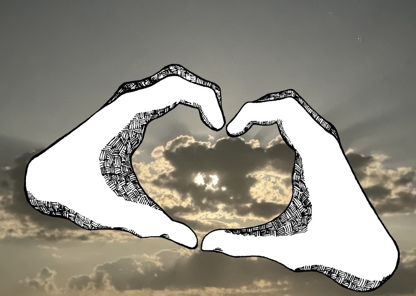 ごちゃっと外を見よう-ハート-