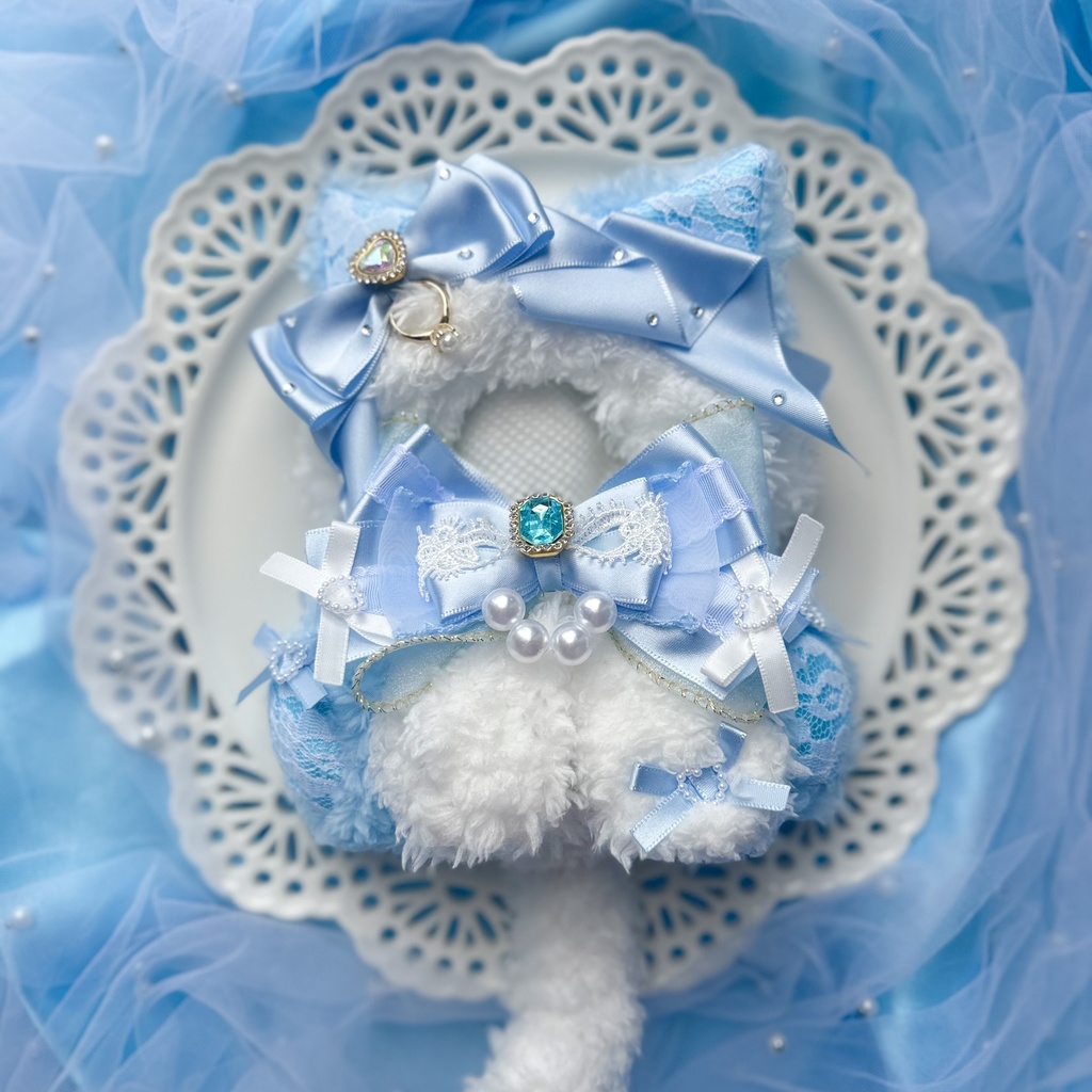 June bride (blue×white)