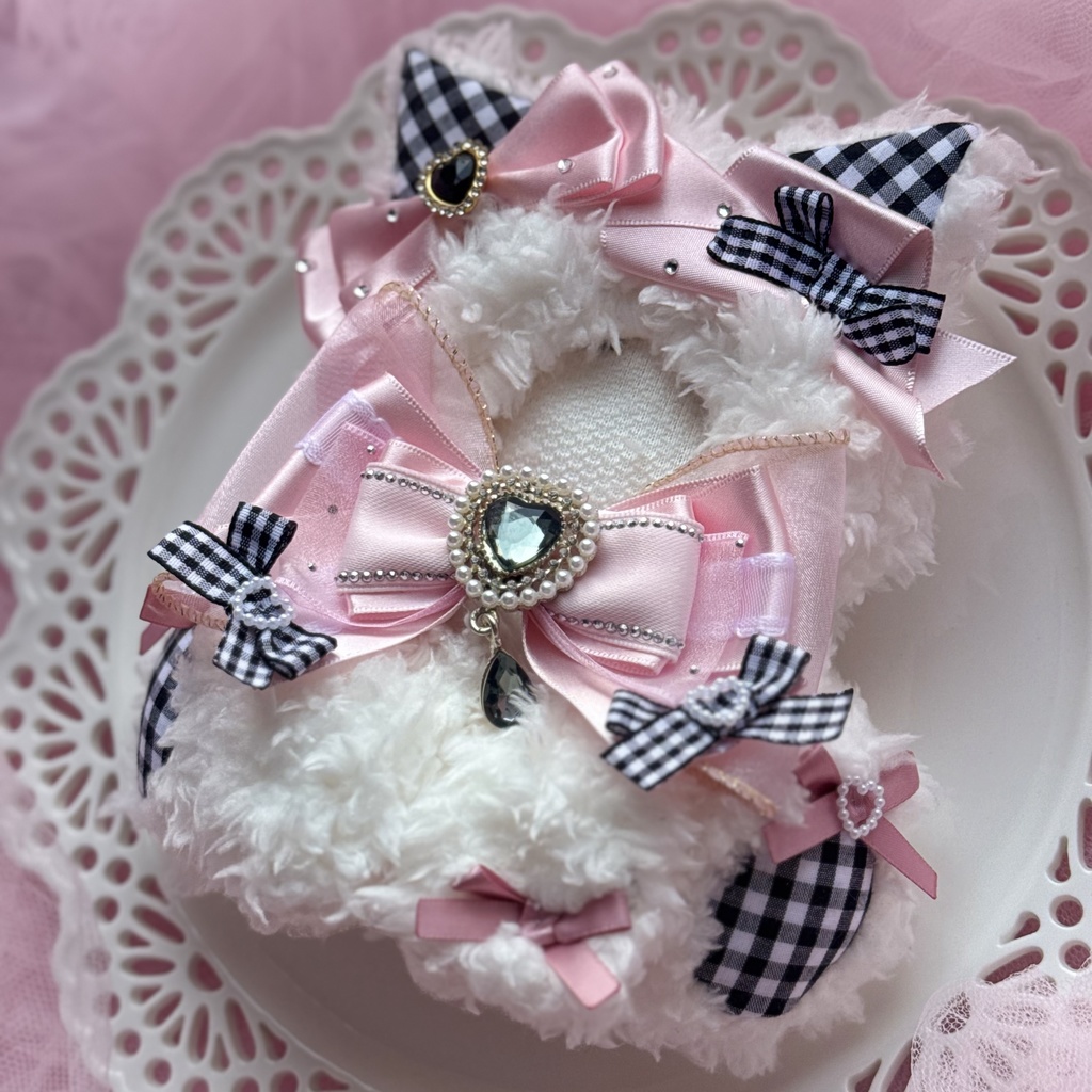 13cm ๐ pink ร black cat (ใใงใใฏ)