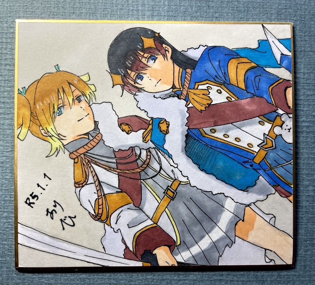 アナログイラスト(水彩) 依頼