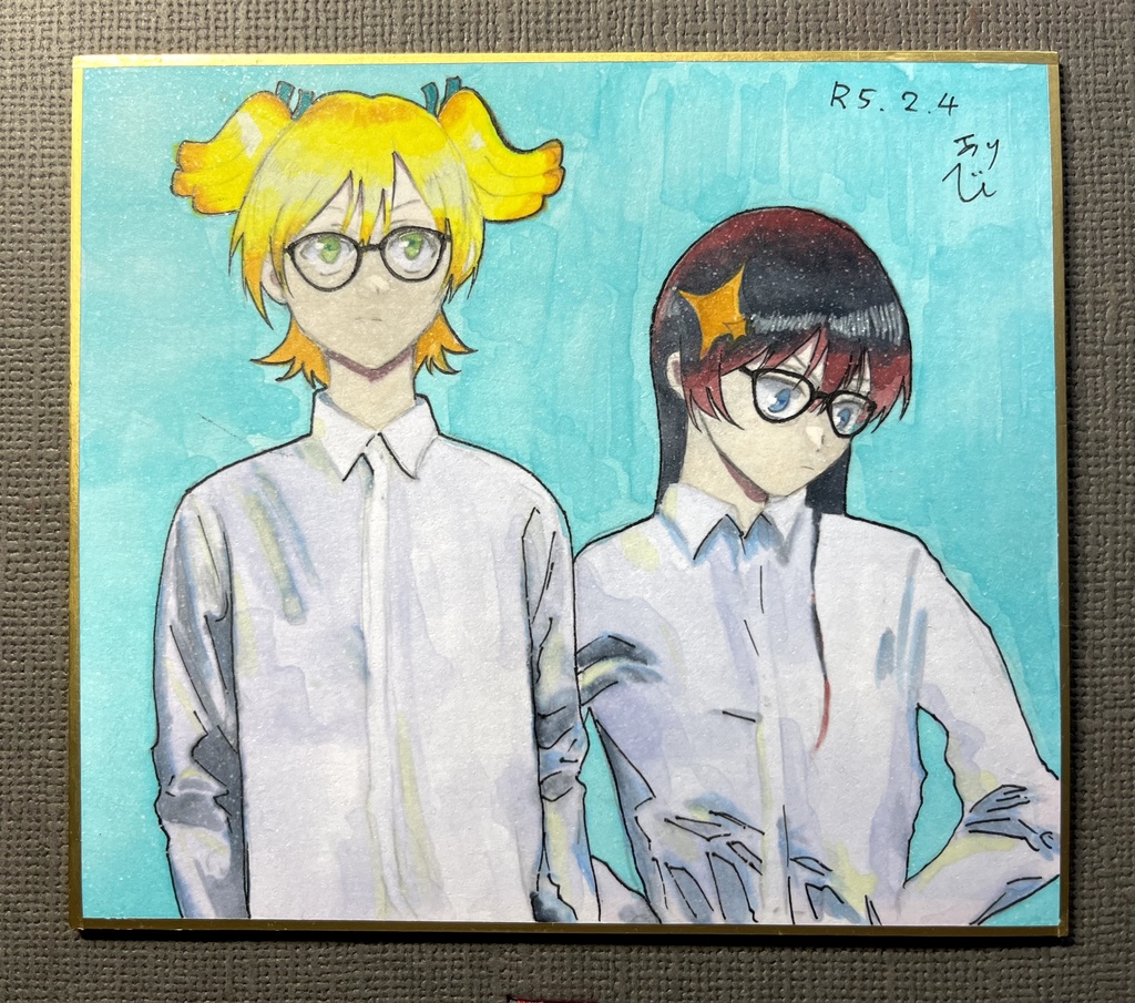 アナログイラスト(水彩) 依頼