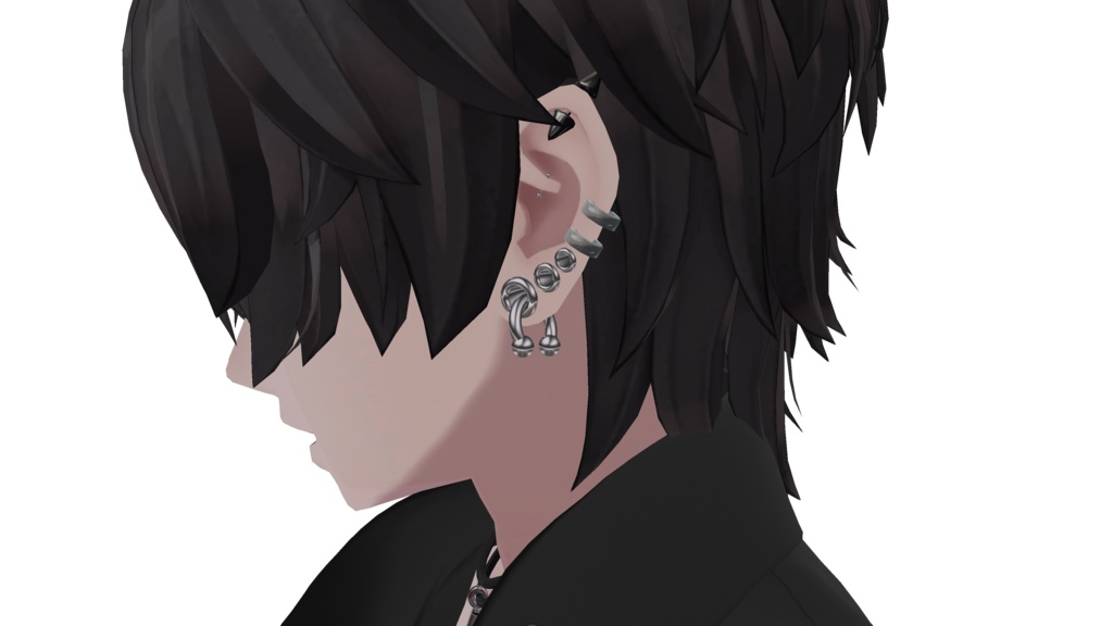 【無料】拡張ピアス【碼希対応】 #BREAK_3D